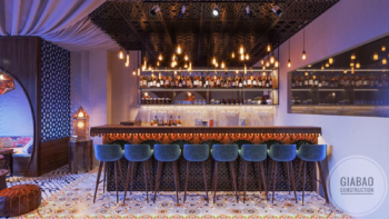 Thiết kế nội thất quán cafe bar - Công Ty TNHH Xây Dựng Thương Mại Sản Xuất Trang Trí Nội Thất Gia Bảo